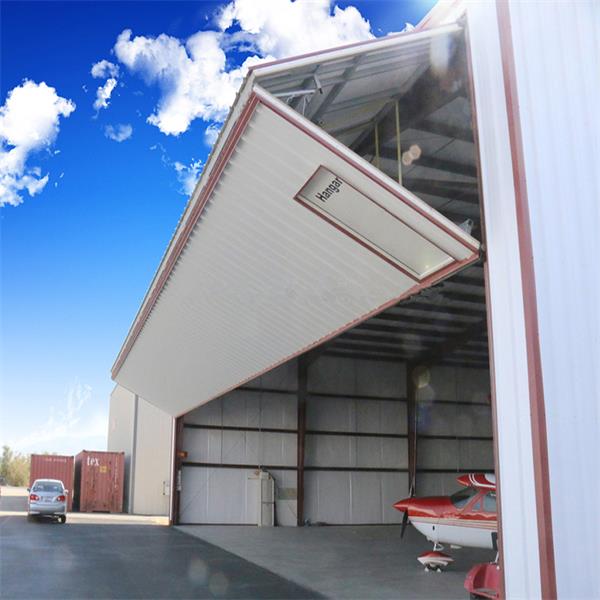 Hangar en acier de garage d'avions préfabriqué modulaire de structure métallique de vente chaude
