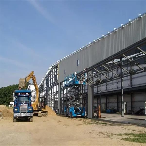 Bâtiment préfabriqué de hangar d'entrepôt de hangar d'avions à ossature d'acier préfabriqué