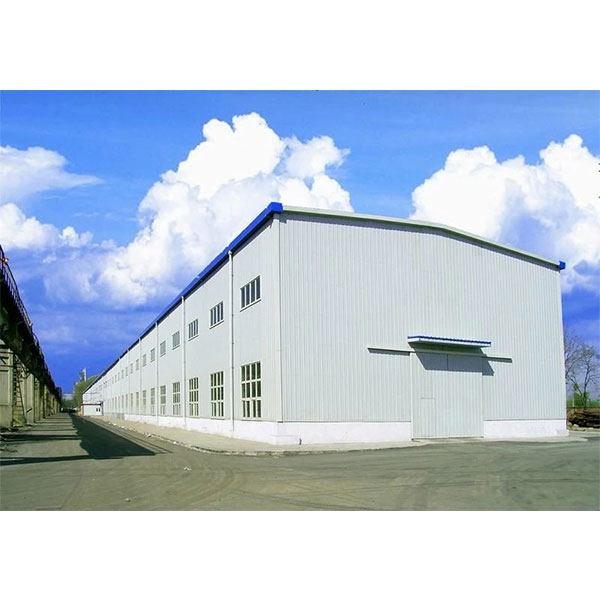 Résistance au vent à faible coût, entrepôt de structure en acier à 1 étage