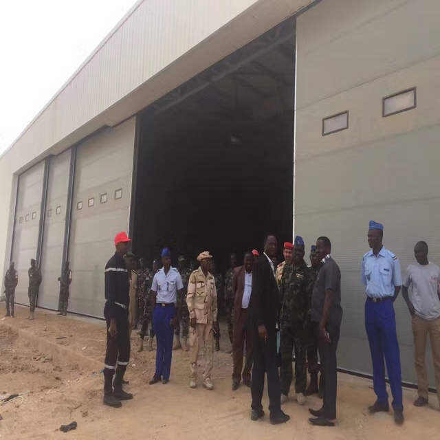 Niger Steel Structure Hanger Projects avec une acceptation réussie par les militaires du Niger | Structure en acier Chine