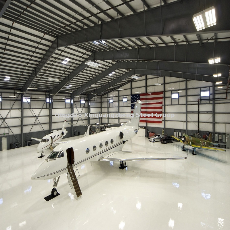 Hangar d'entretien des avions de construction de structure en acier
